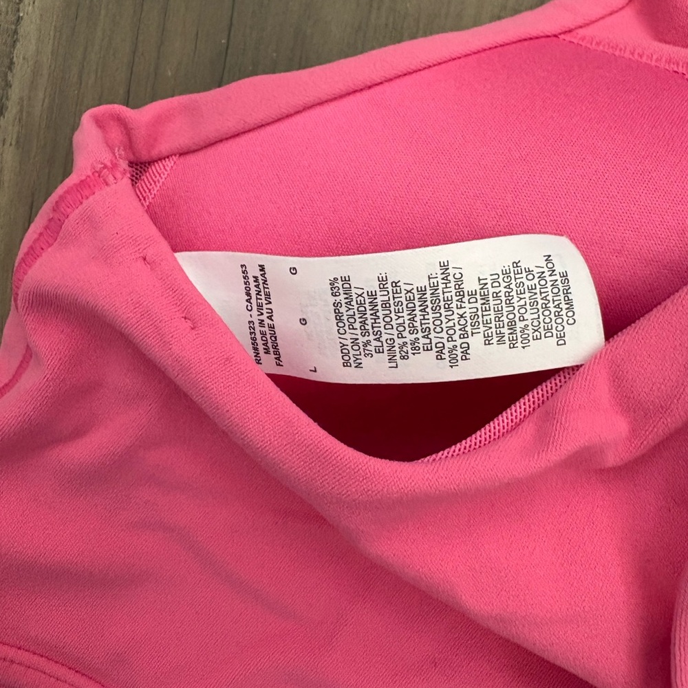Nike Pink Double-Strap Sports Bra - Picture 6 of 6